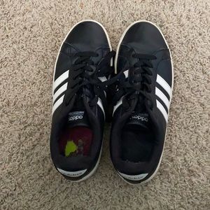 Black and White ADIDAS sneakers